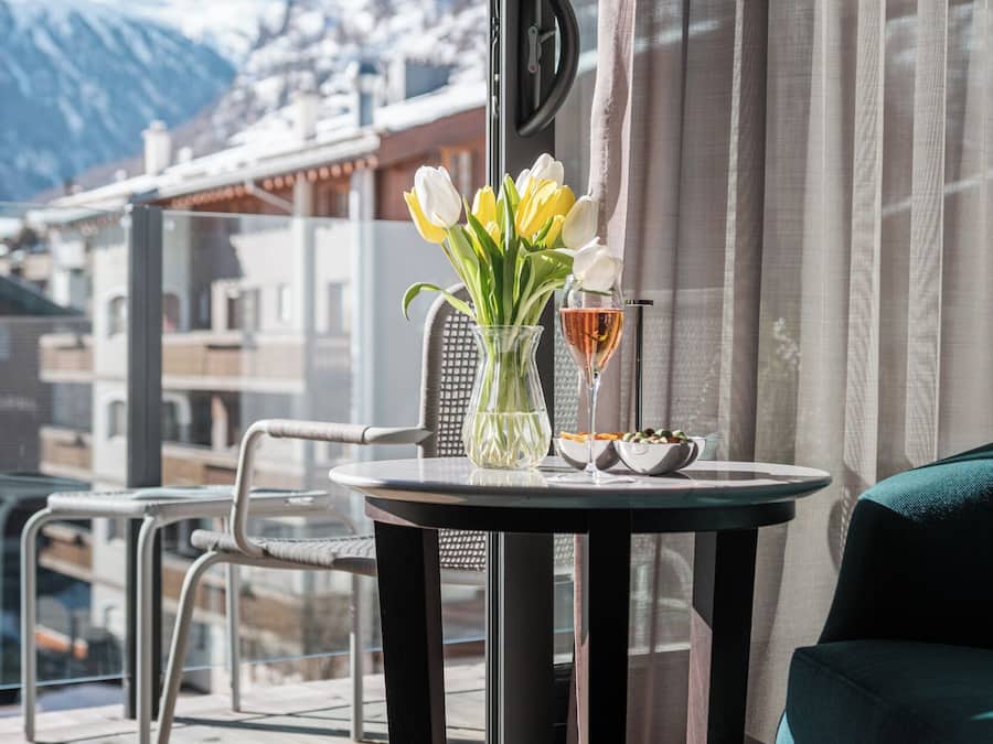 Suite (Matterhorn) | Ropa de cama hipoalergénica y minibar