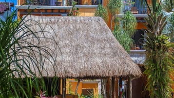 Majoituspaikan julkisivu