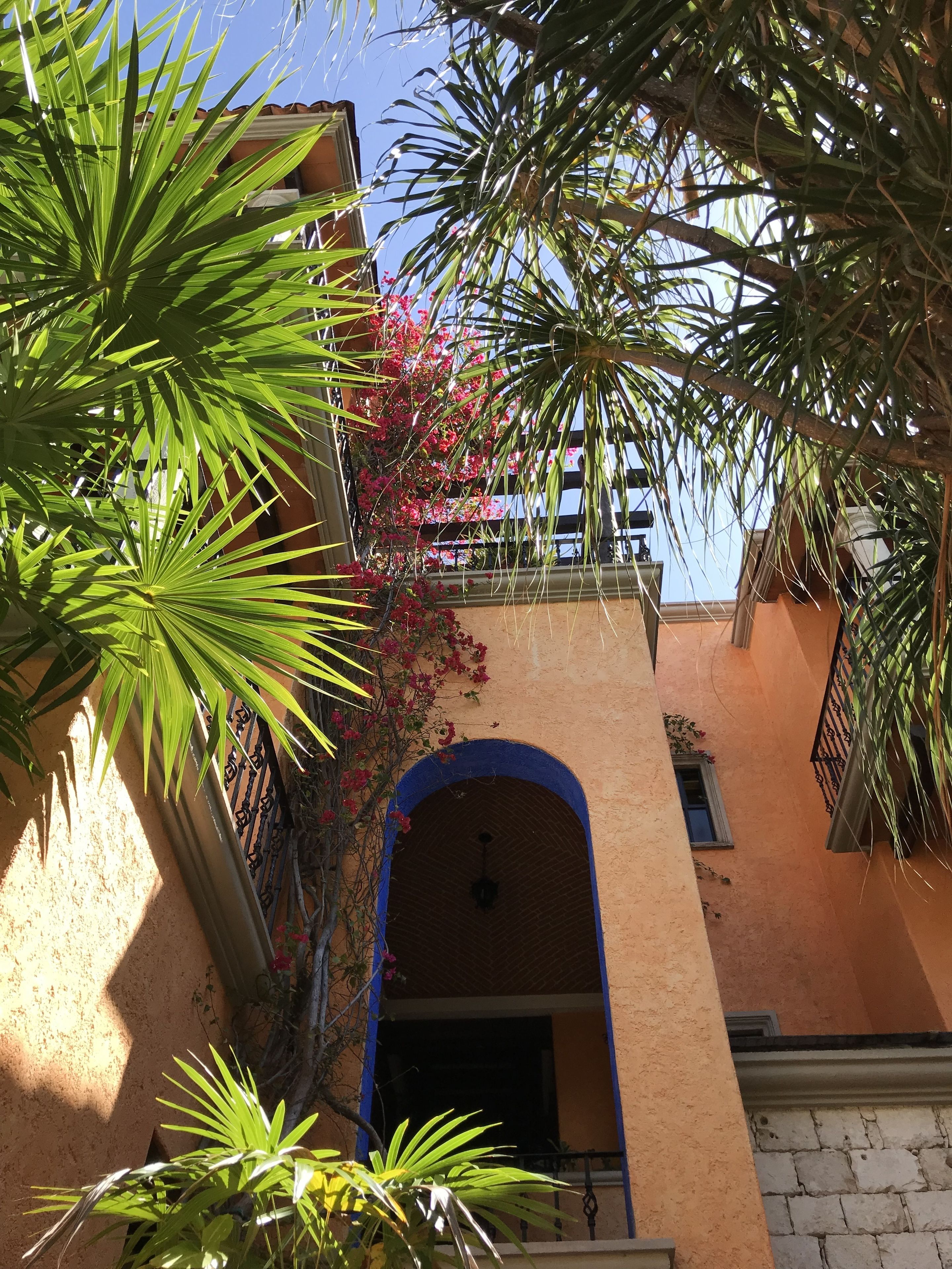 Voorkant van accommodatie