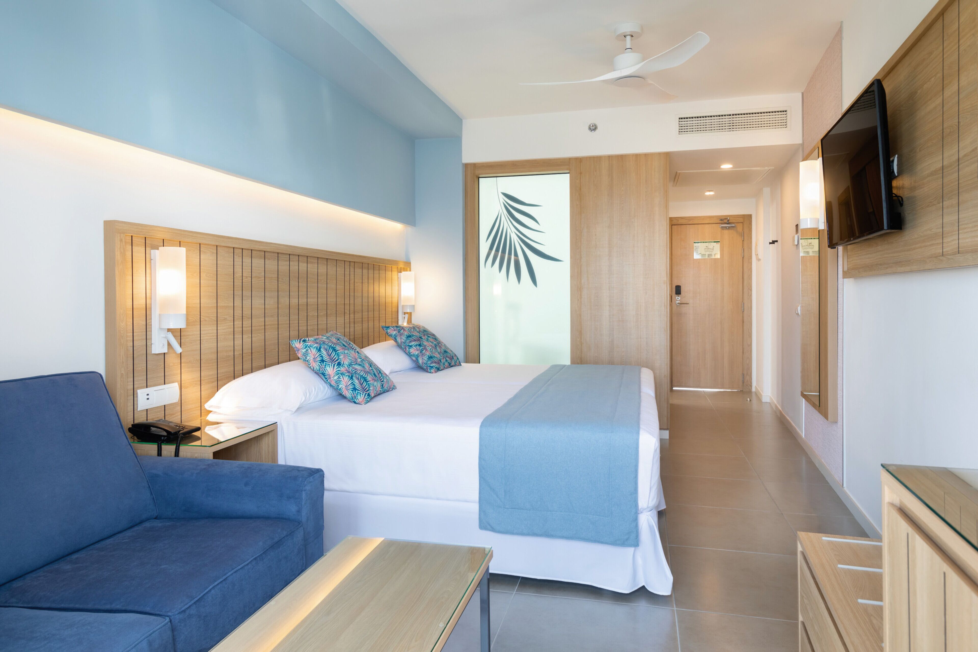 Chambre Double, balcon, vue mer