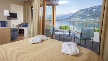 Hochwertige Bettwaren, Pillowtop-Betten, Minibar, Zimmersafe