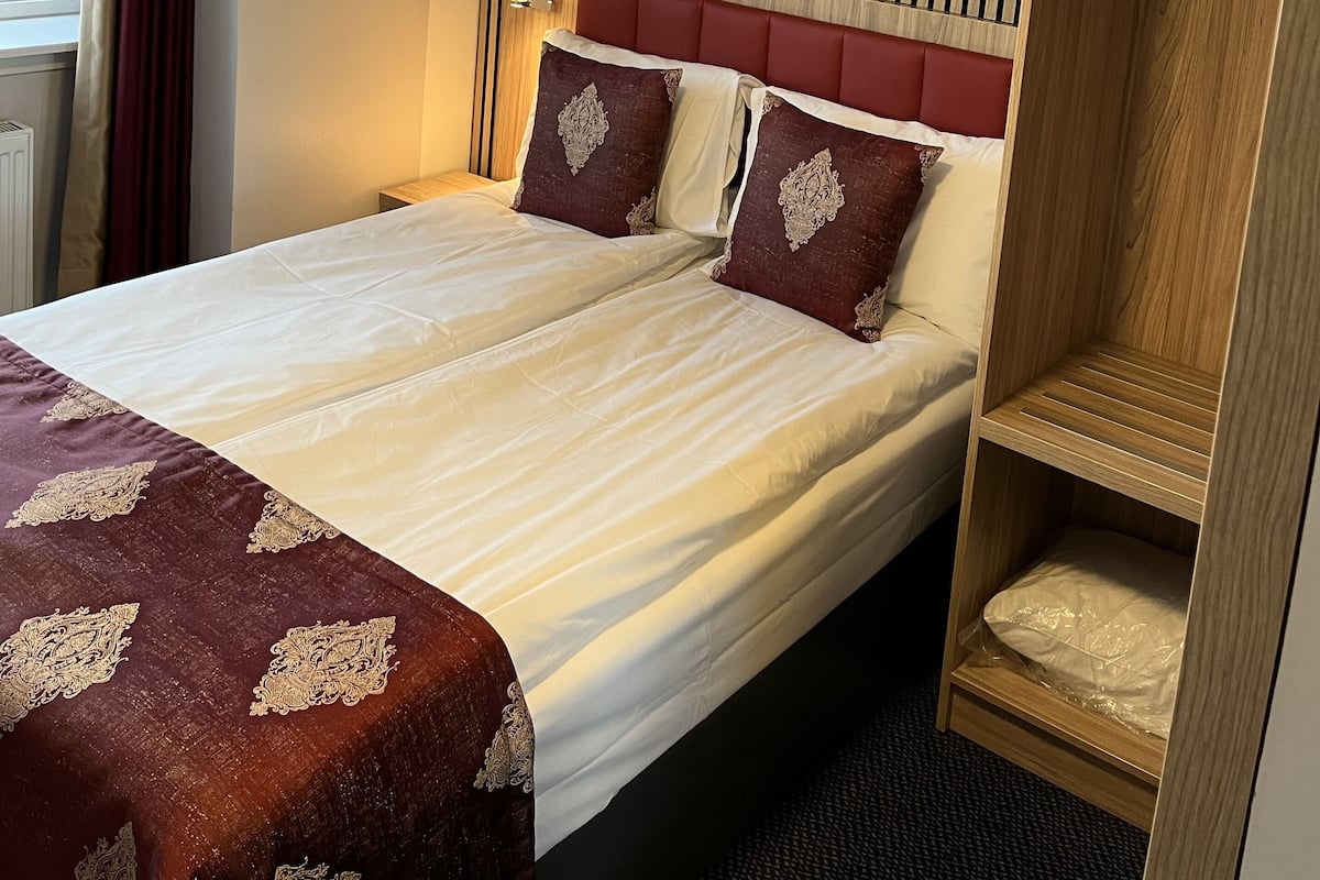 Desk, iron/ironing board, free WiFi, bed sheets