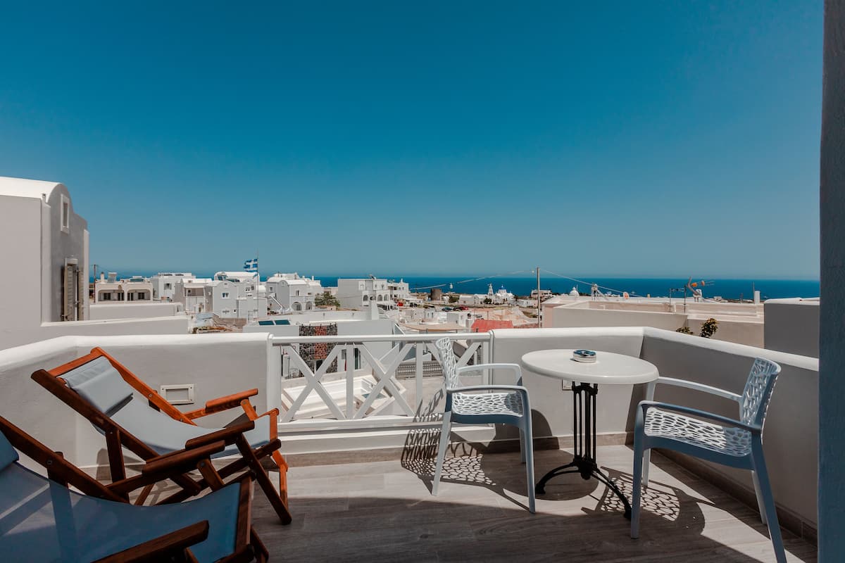 superior room, 1 queen bed, sea view | view from room