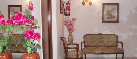 Blick von der Unterkunft