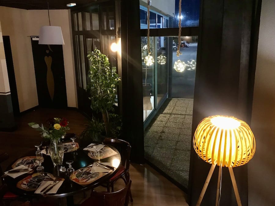 Lunch and dinner served, French cuisine