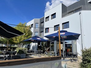 Façade de l’hébergement