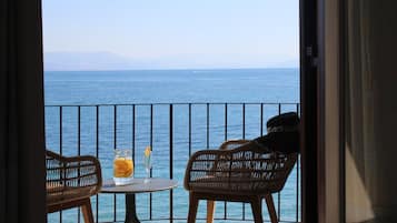 Doppelzimmer, Balkon, Meerblick | Ausblick vom Zimmer