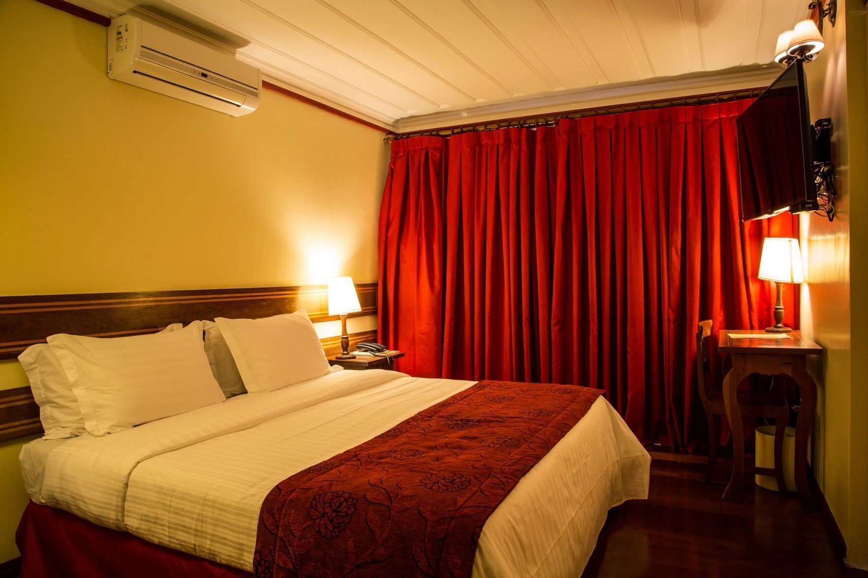 Minibar, in-room safe, desk, blackout curtains