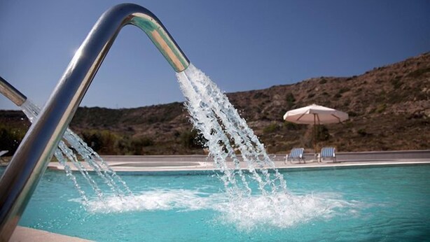 Alberca al aire libre 