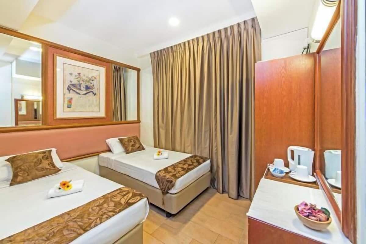 Wi-Fi de cortesia, roupa de cama