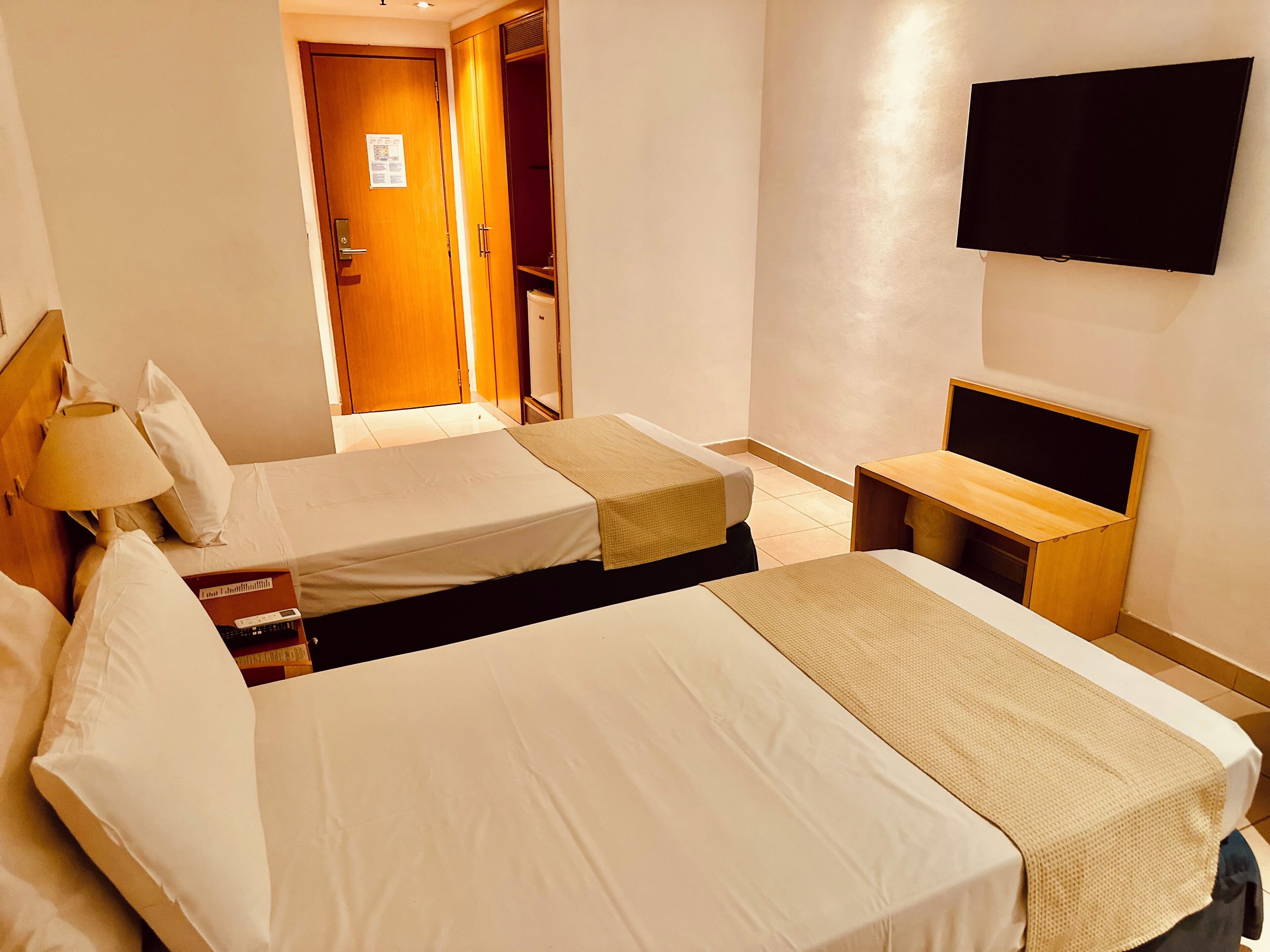 Sängtillbehör av högsta kvalitet och minibar