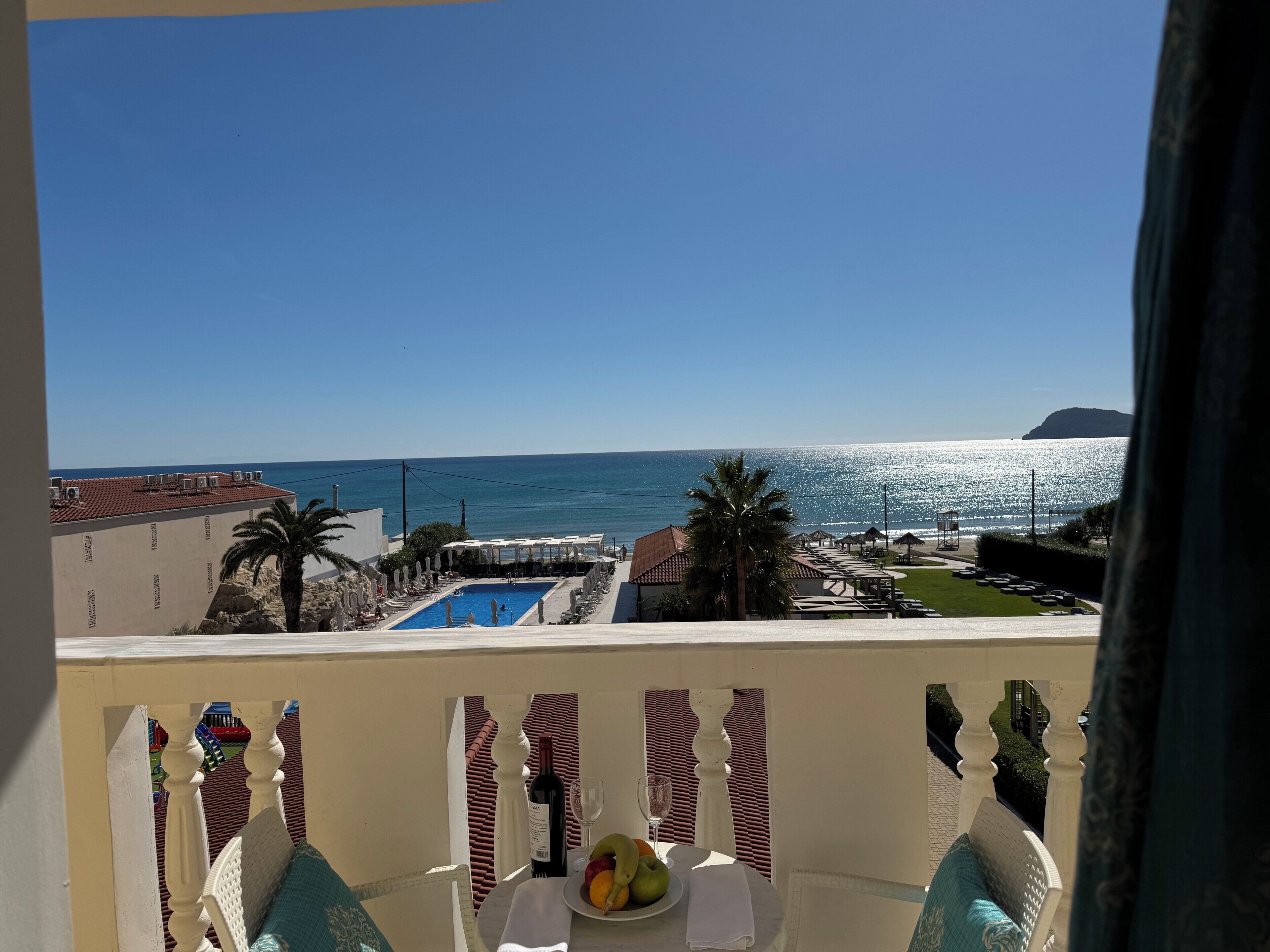 superior room, sea view | balcony