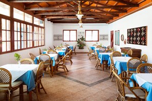 Breakfast, lunch, dinner served; Mediterranean cuisine, pool views