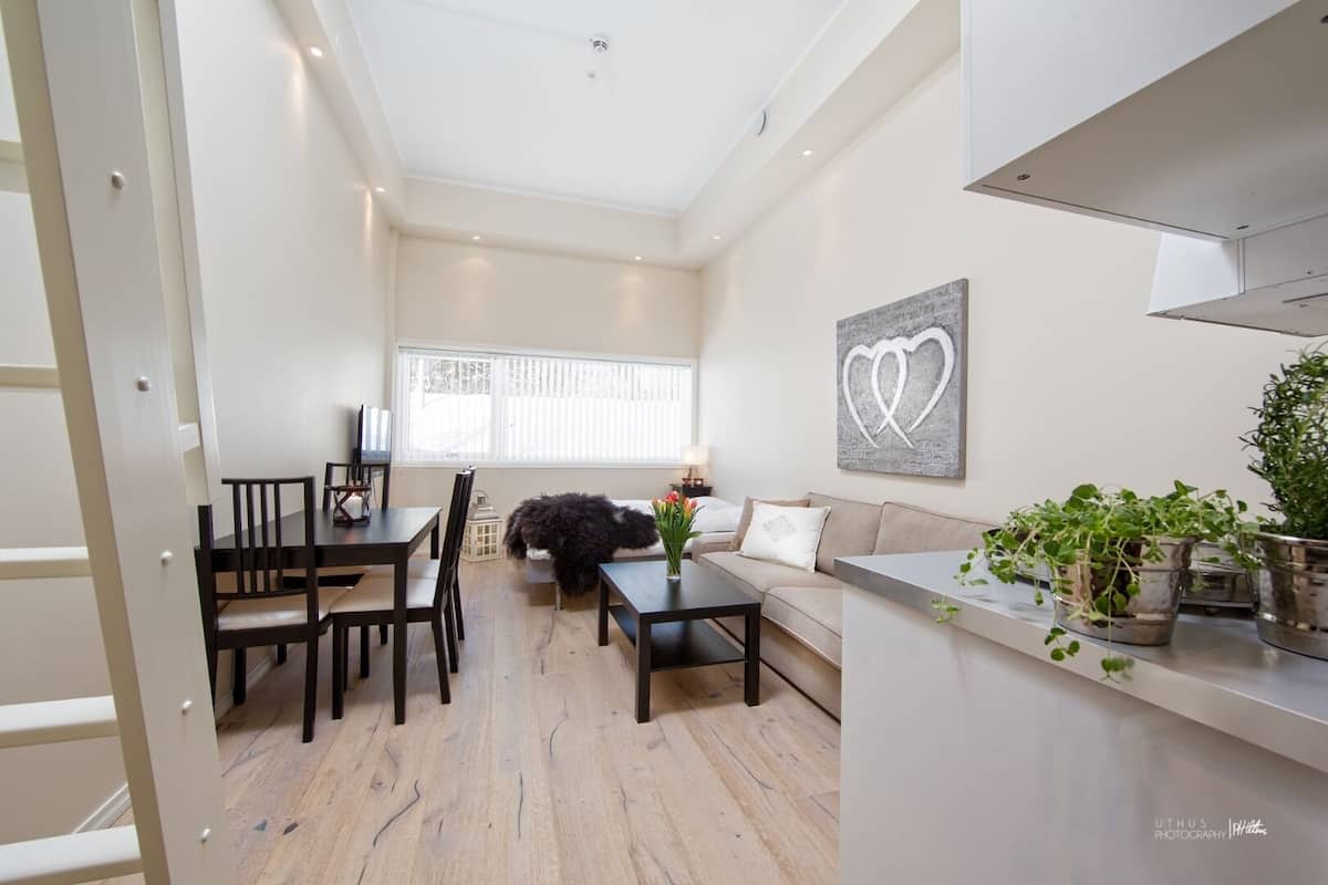 Estudio bƔsico (A) | 3 habitaciones, camas con pillow-top y escritorio