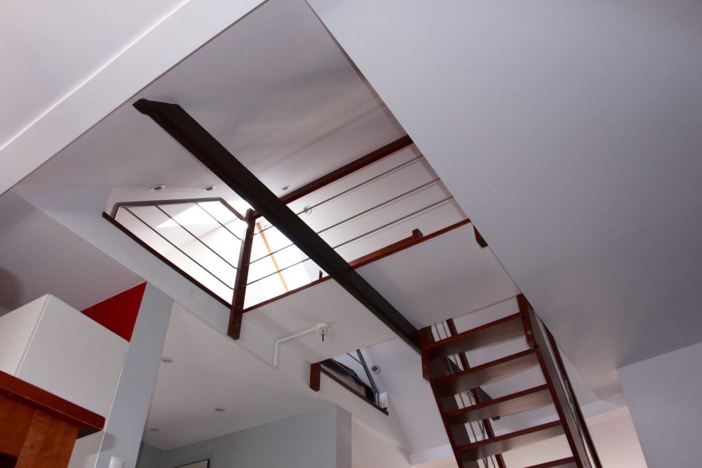 apartment (mezzanine) | living area | tv