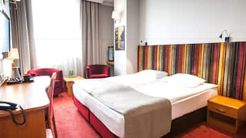 Double or Twin Room | Premium bedding, minibar, in-room safe, desk