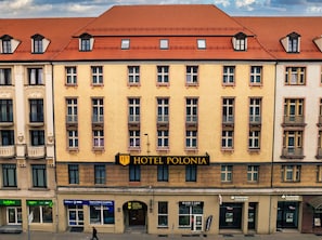 Façade de l’hébergement