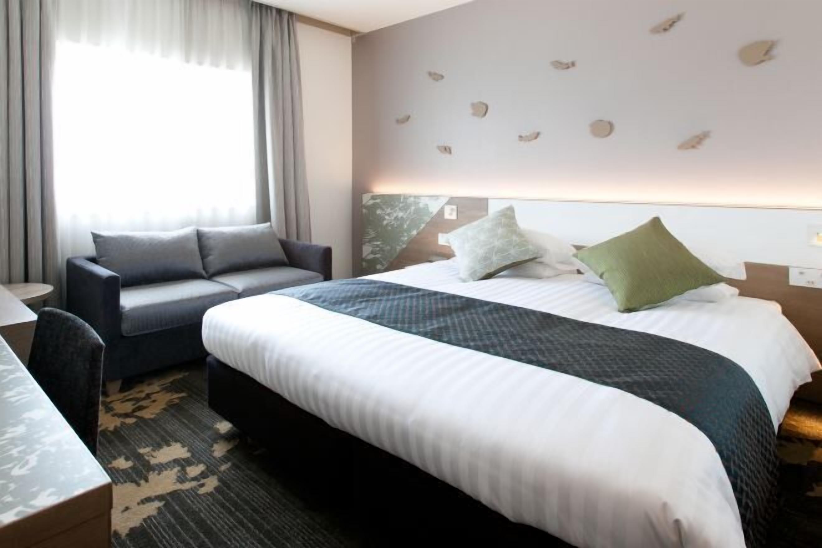 In-room safe, desk, blackout curtains, iron/ironing board