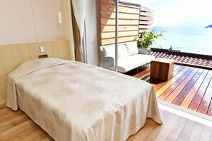 Phòng, không hút thuốc, quang cảnh bãi biển (Private Open Air Bath, 50sqm) | 1 phòng ngủ, két bảo mật tại phòng 