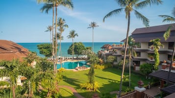 Blick von der Unterkunft