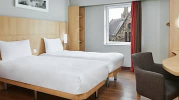 Twin Room, 2 Single Beds | In-room safe, desk, iron/ironing board, free cots/infant beds