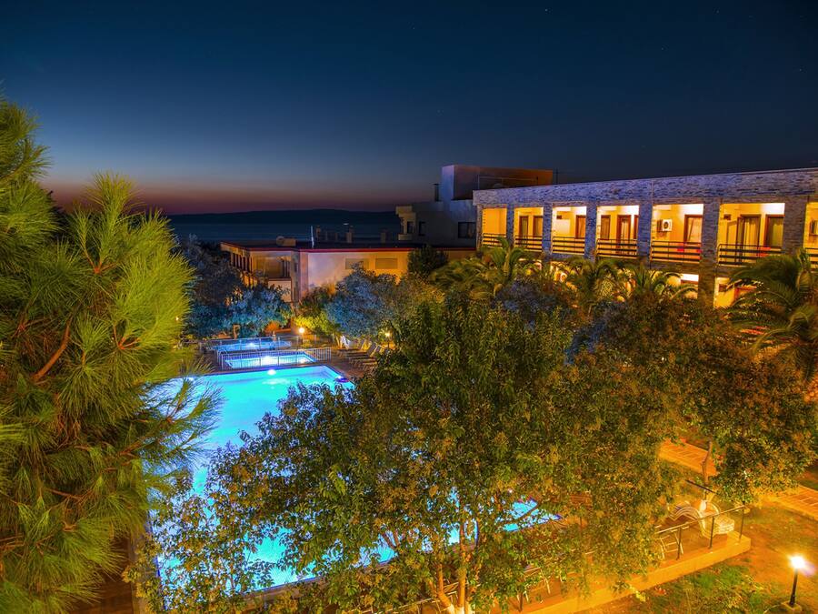 Habitación Deluxe doble, 1 cama de matrimonio grande, vistas al mar | Vistas del balcón