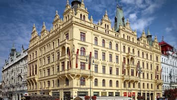 Majoituspaikan julkisivu