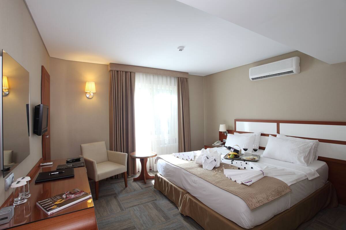 Minibar, in-room safe, desk, soundproofing