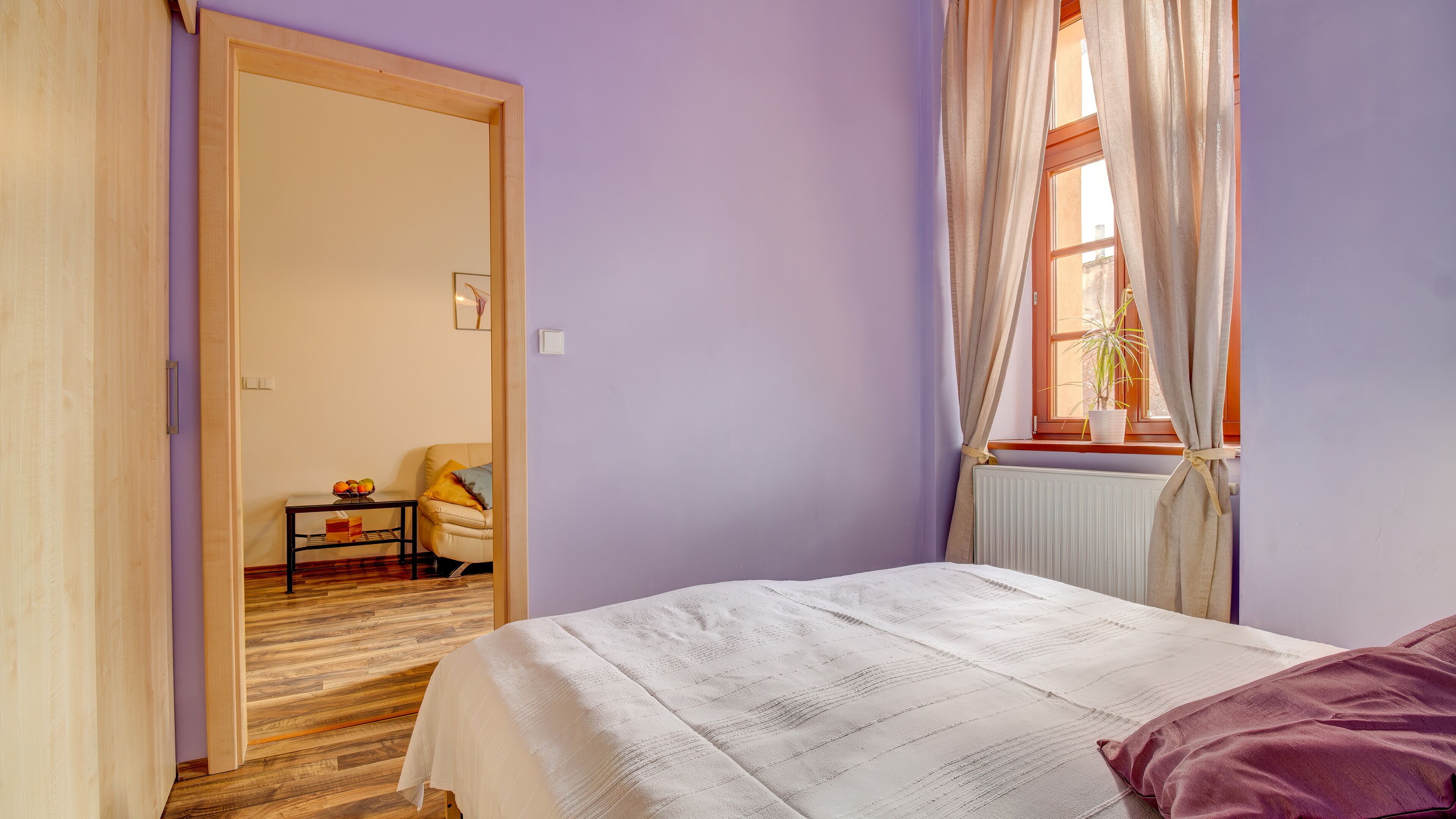 Apartment, 1 Doppelbett | 1 Schlafzimmer, Zimmersafe, Verdunkelungsvorhänge