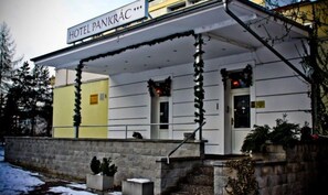 Fassade der Unterkunft