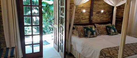 Standaard bungalow | Lakens van Egyptisch katoen, Select Comfort-bedden, een minibar