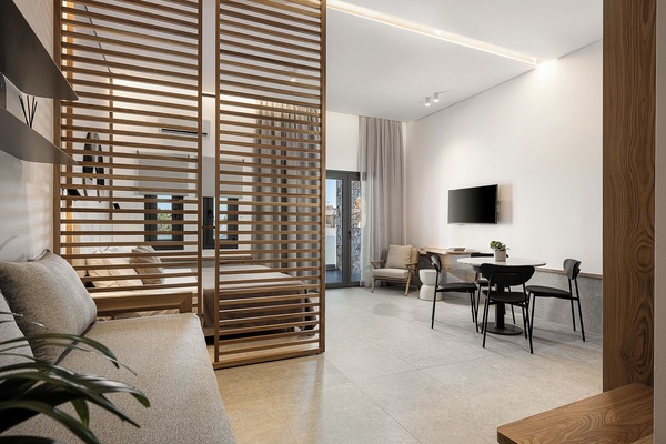 Deluxe Suite | Living area | TV