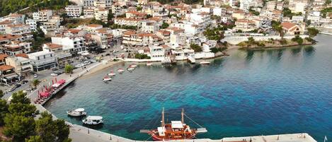 Útsýni frá gististað