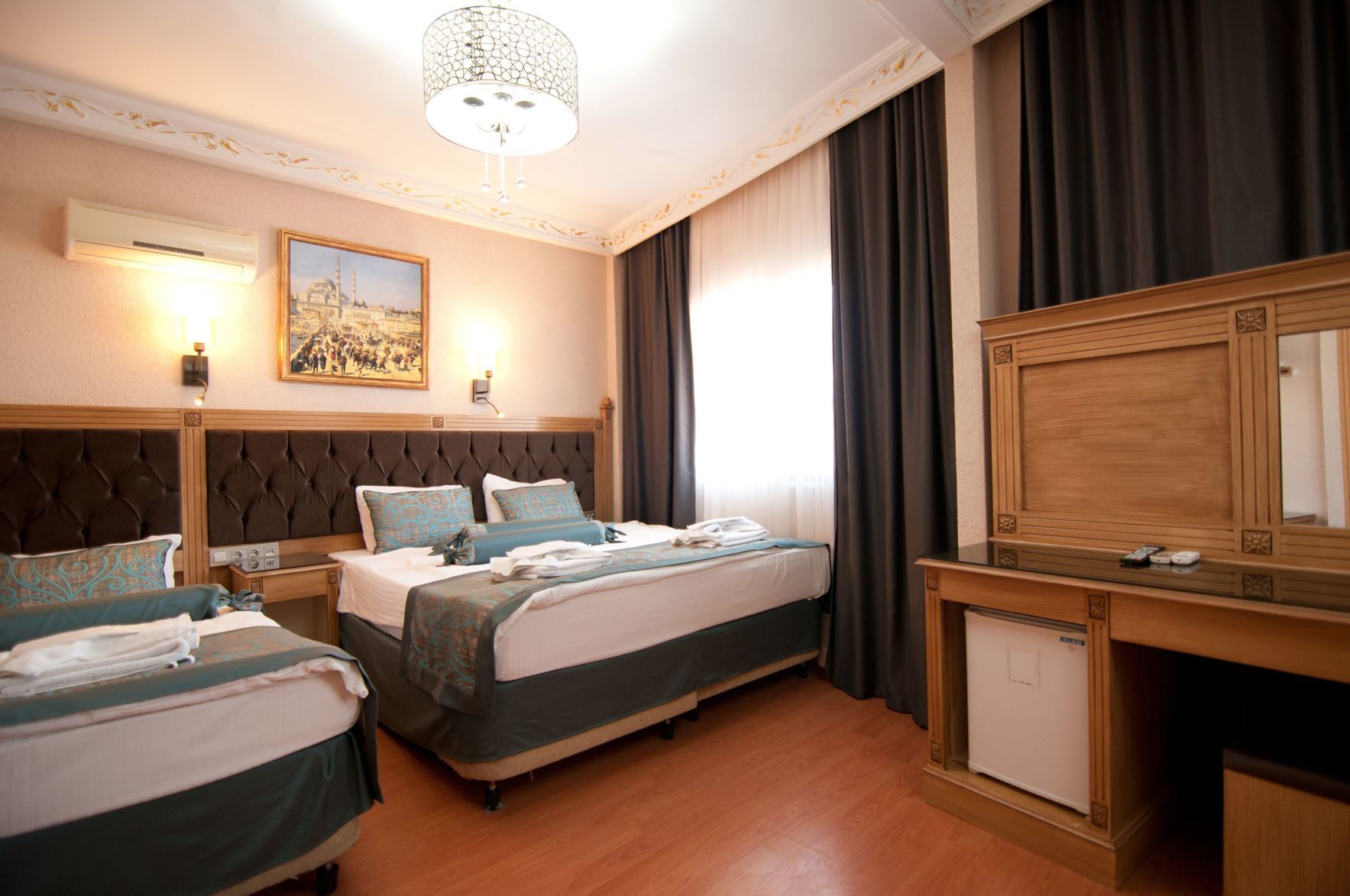 Biancheria da letto di alta qualità, minibar, una cassaforte in camera