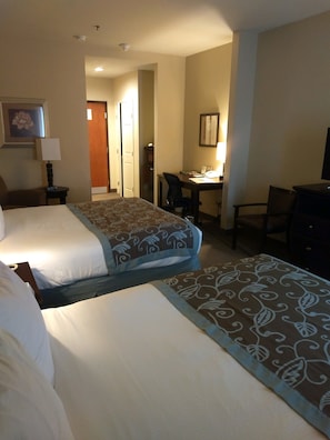 In-room safe, desk, iron/ironing board, rollaway beds