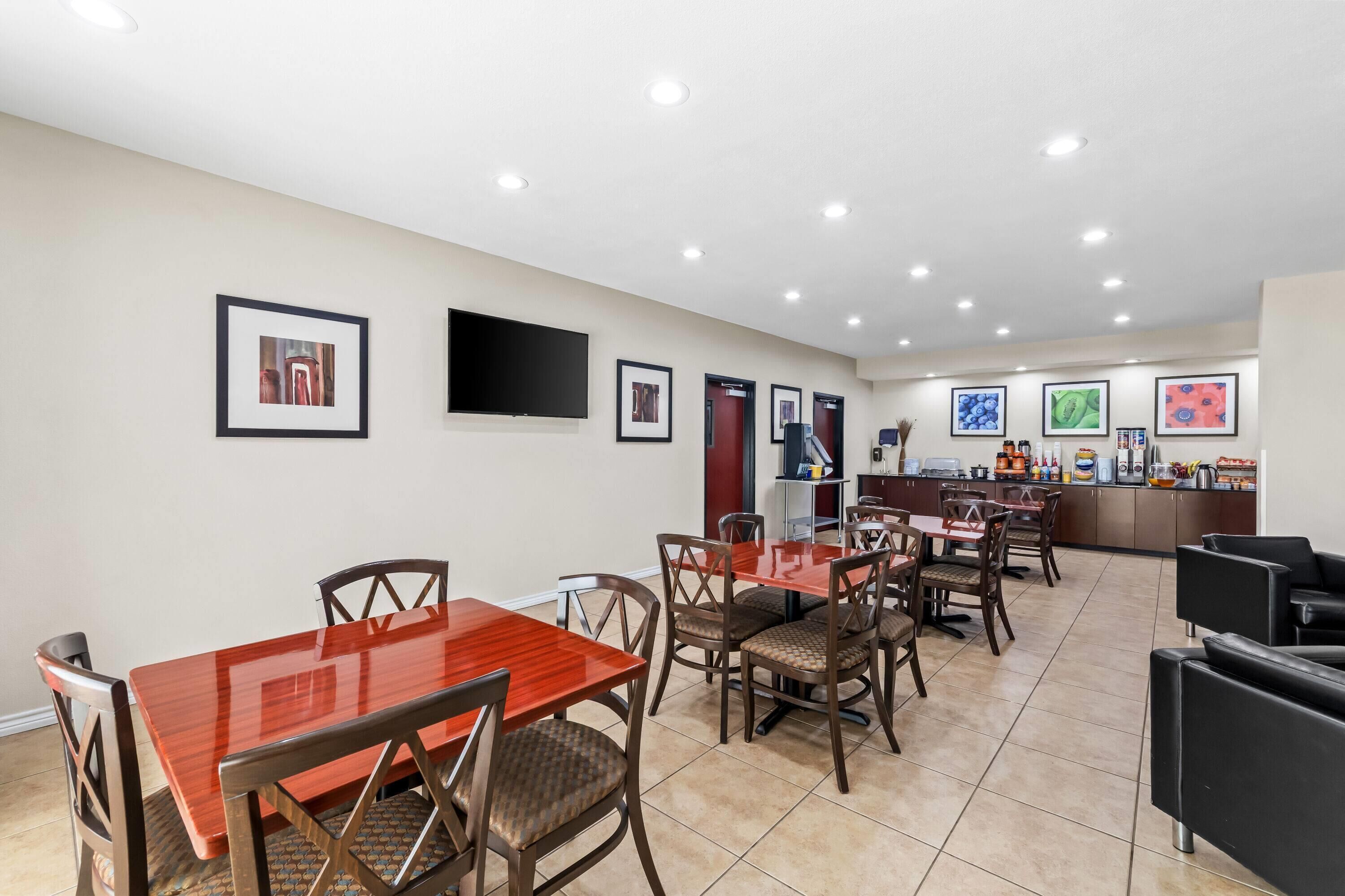 Free daily on-the-go breakfast