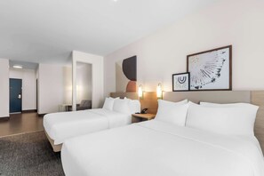 50-inch flat-screen TV with satellite channels, TV - Spark by Hilton Pearland (Pearland)