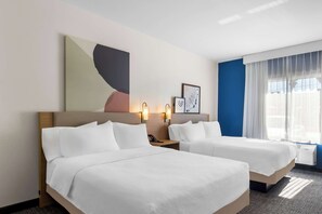 Down duvets, pillow-top beds, individually decorated