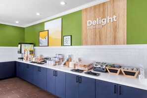 Desayuno continental incluido todos los días