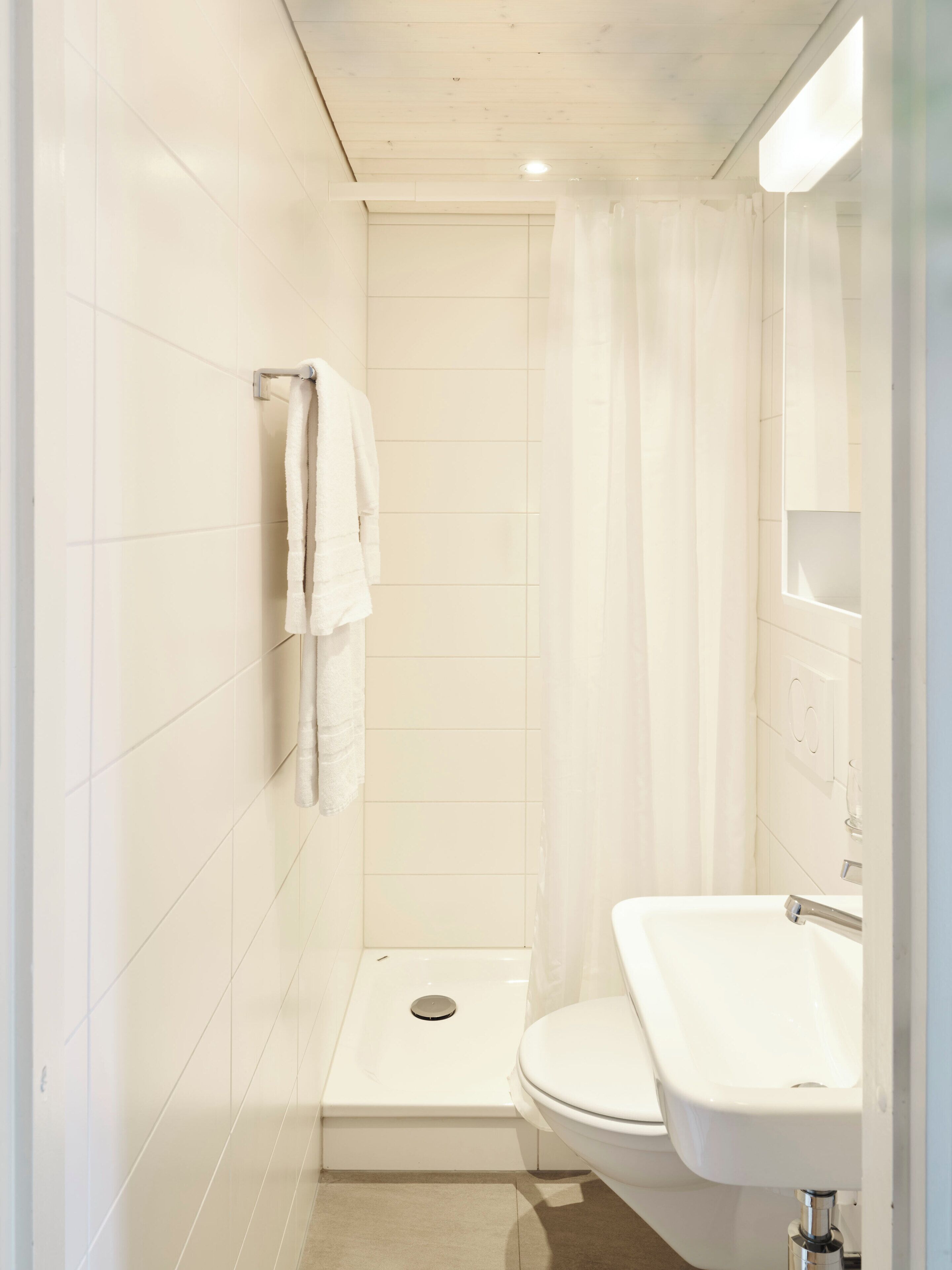 free toiletries, hair dryer, towels, soap