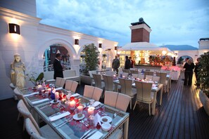Área externa para casamento