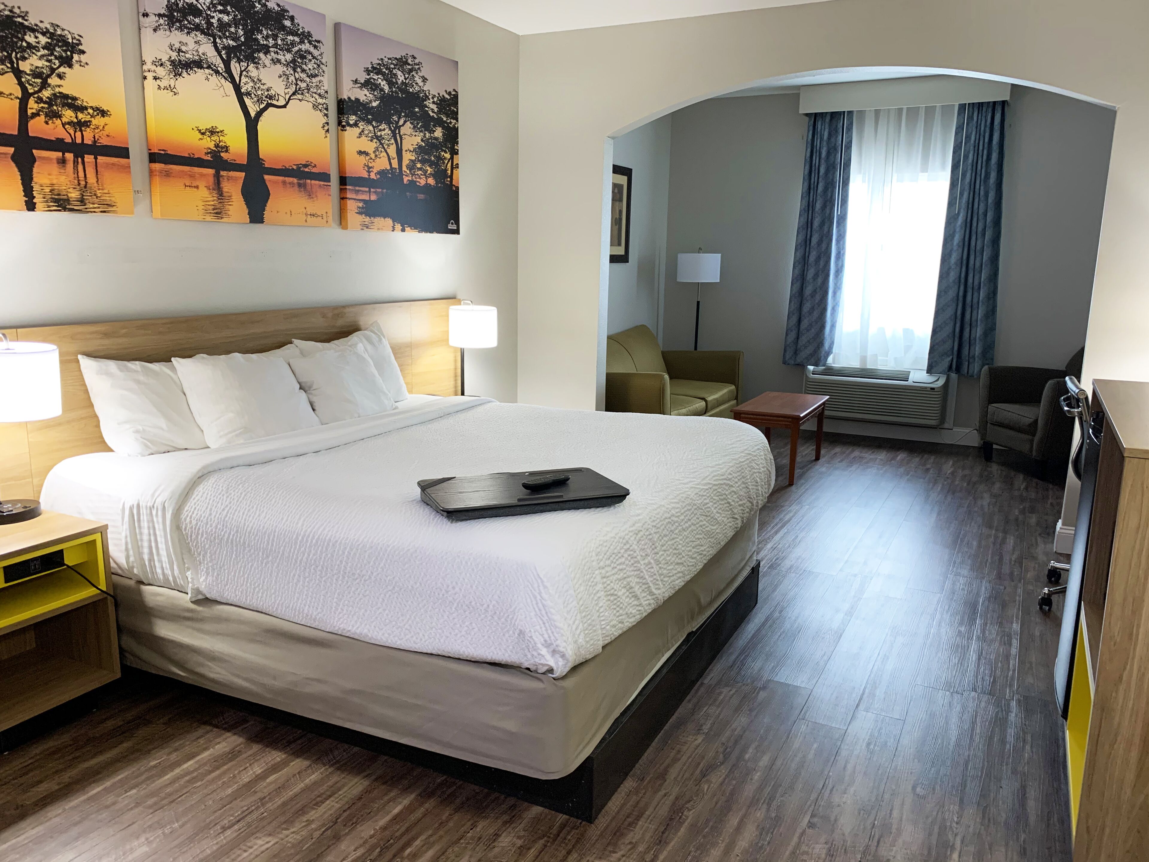 Suite | Desk, iron/ironing board, free cribs/infant beds, rollaway beds