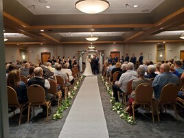 Indoor wedding