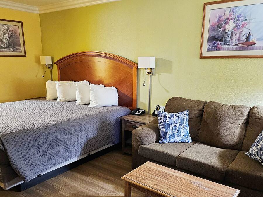 Standard Room, 1 King Bed, Non Smoking | Premium bedding, pillowtop beds, blackout drapes, iron/ironing board