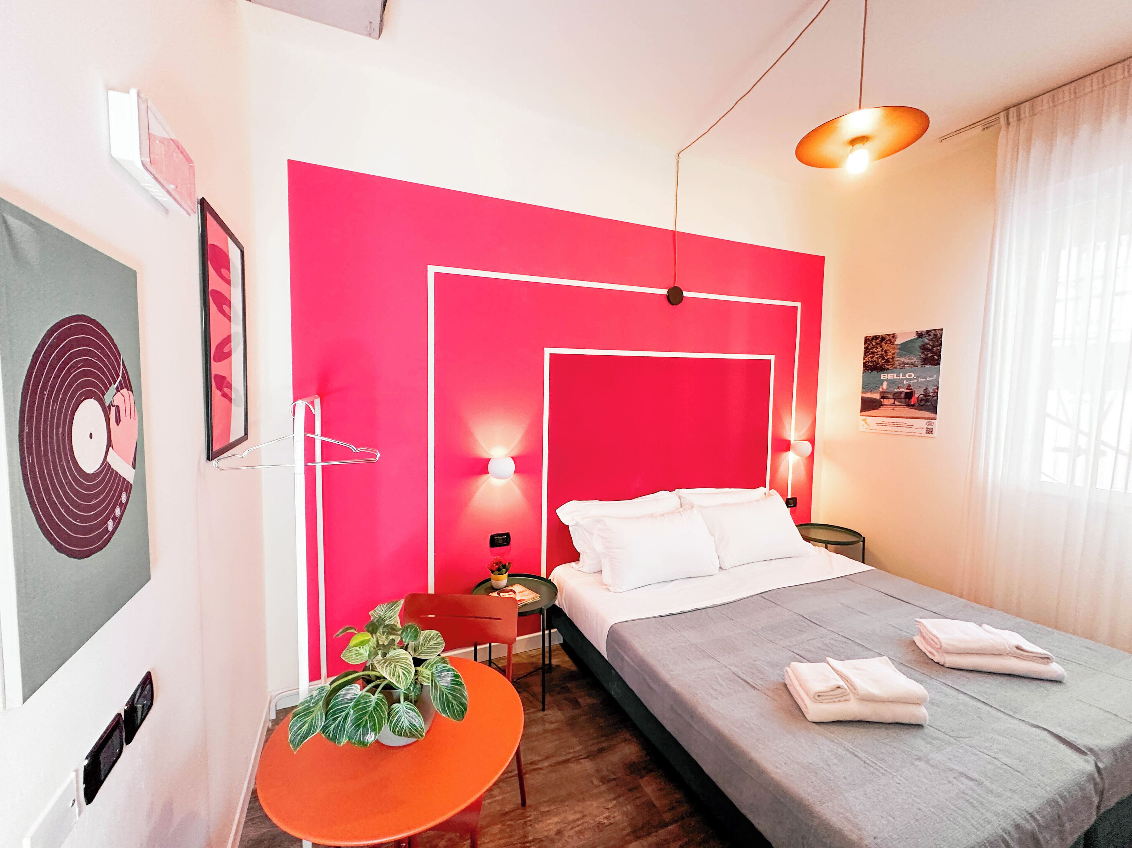 Double Room Single Use | Down comforters, desk, free WiFi, bed sheets