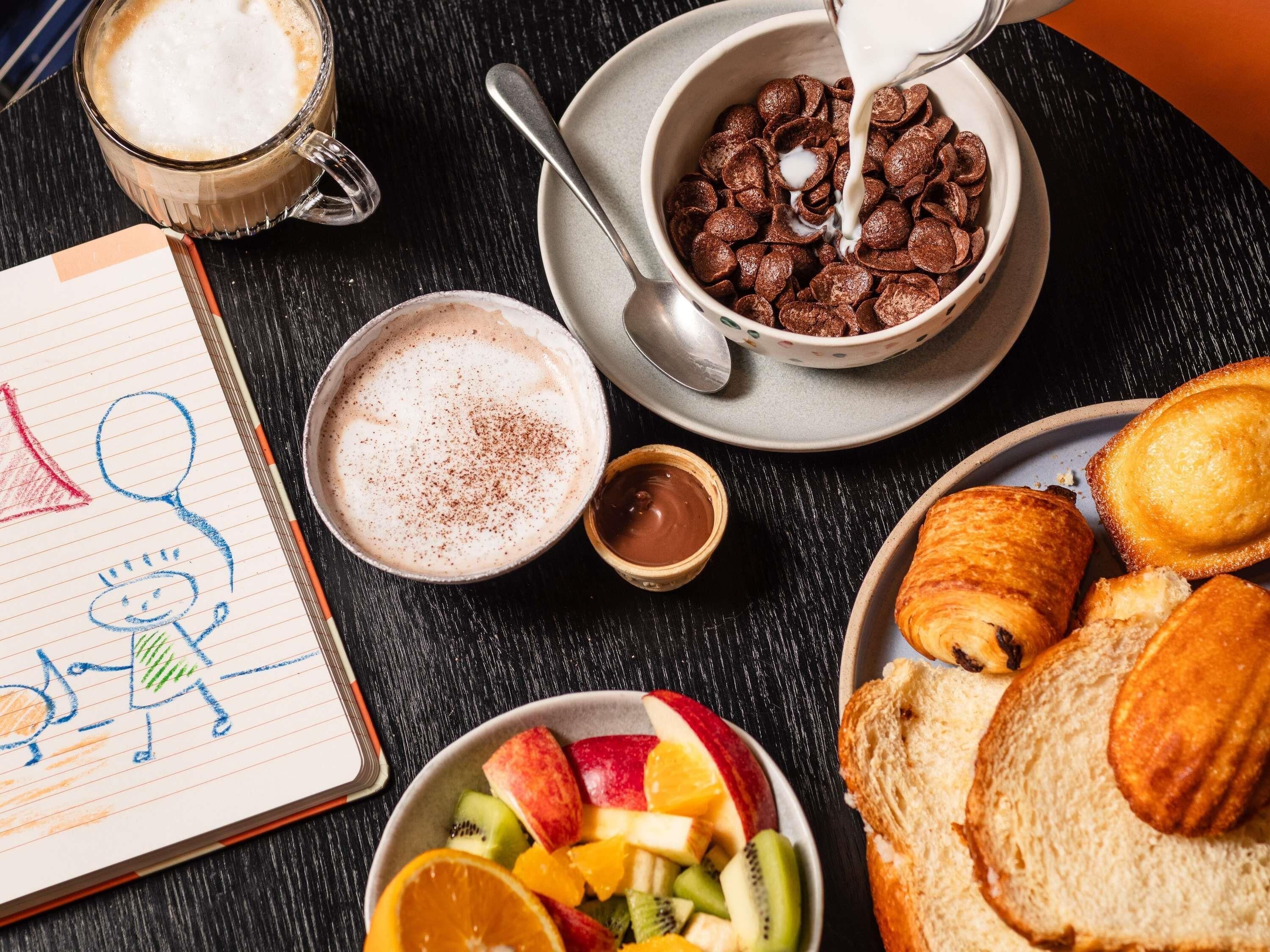 Café da manhã continental todos os dias mediante uma taxa