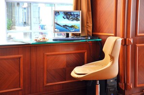 Sala de estar en el lobby