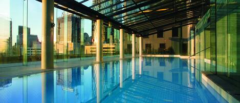 Indoor pool, outdoor pool