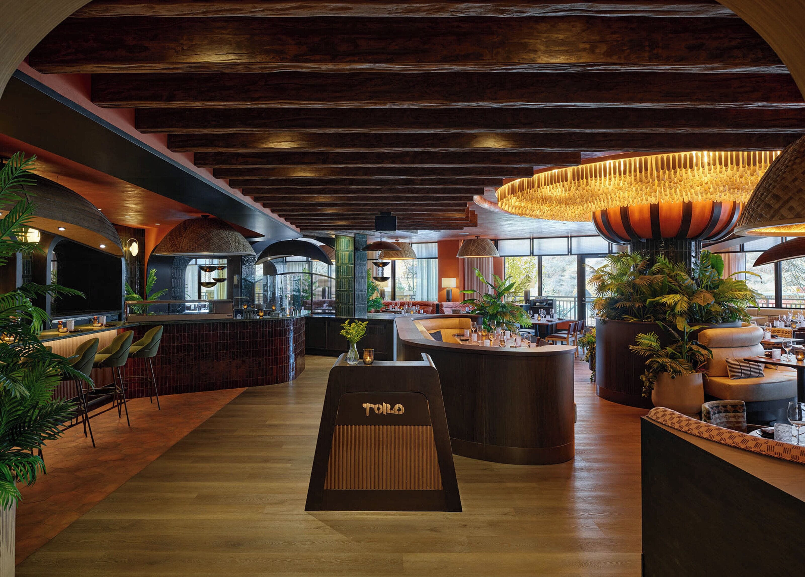 breakfast, lunch, dinner served; latin american cuisine