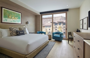 1 bedroom, premium bedding, down comforters, in-room safe